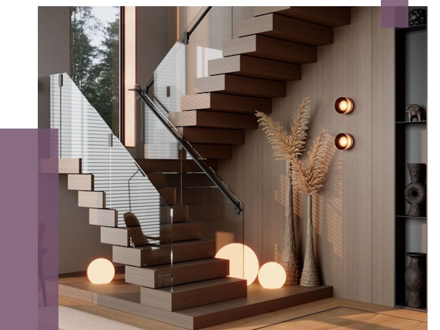 Изготовление и монтаж лестниц в Курчатове от 86598 руб. | ПРОЛЁТ-Крч