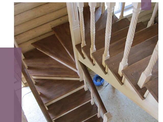 Реставрация деревянных лестниц в Курчатове от 4279 руб.