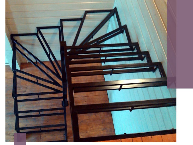 Изготовление металлических лестниц любой сложности в Курчатове