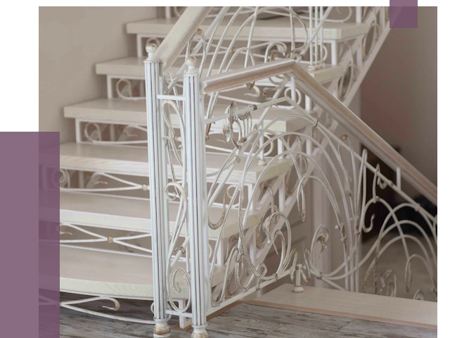 Изготовление кованых лестниц на заказ в Курчатове от 86598 руб. | ПРОЛЁТ-Крч