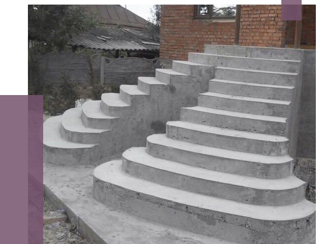 Монтаж бетонных лестниц в Курчатове от 4279 руб. 