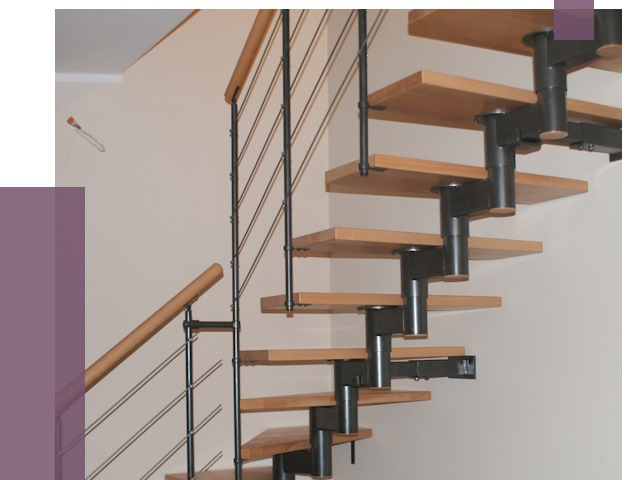 Изготовление модульных лестниц в Курчатове от 11462 руб. 