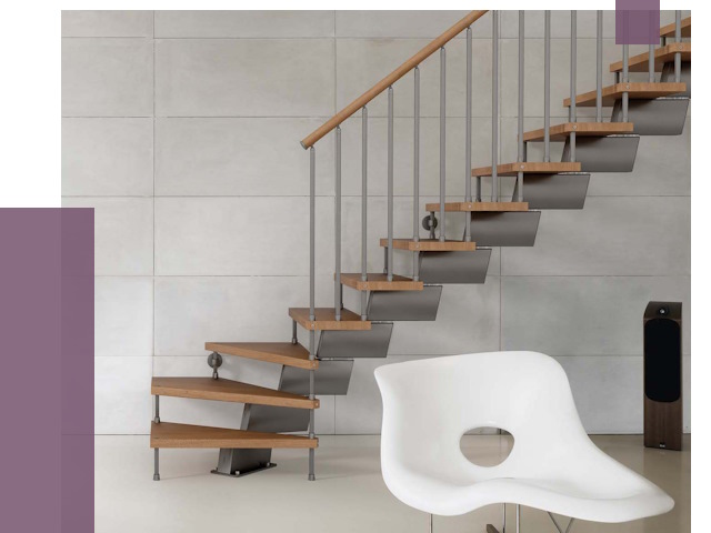 Монтаж модульных лестниц в Курчатове от 6317 руб. 