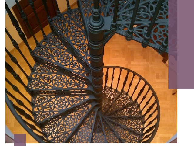 Винтовые лестницы под ключ в Курчатове: производство и монтаж