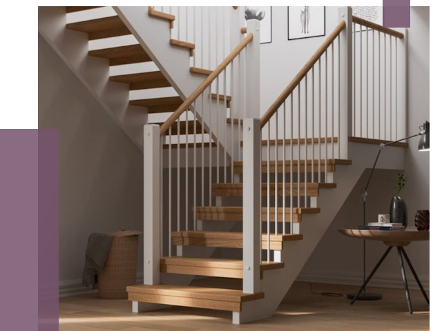 Маршевые лестницы в Курчатове от 37950 руб. — монтаж | ПРОЛЁТ-Крч