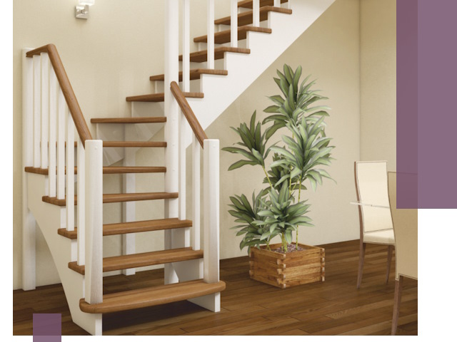 Г-образные лестницы под ключ в Курчатове — изготовление и монтаж