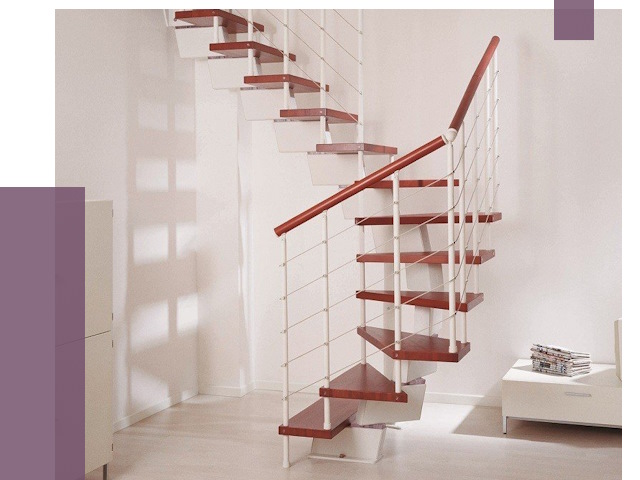 Изготовление лестниц на больцах в Курчатове от 9679 руб. | ПРОЛЁТ-Крч