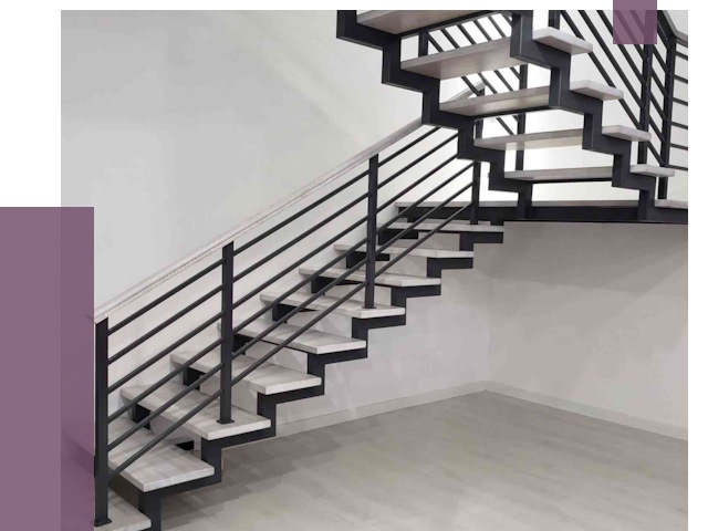 Лестницы на металлокаркасе под ключ в Курчатове от 12735 руб. | ПРОЛЁТ-Крч