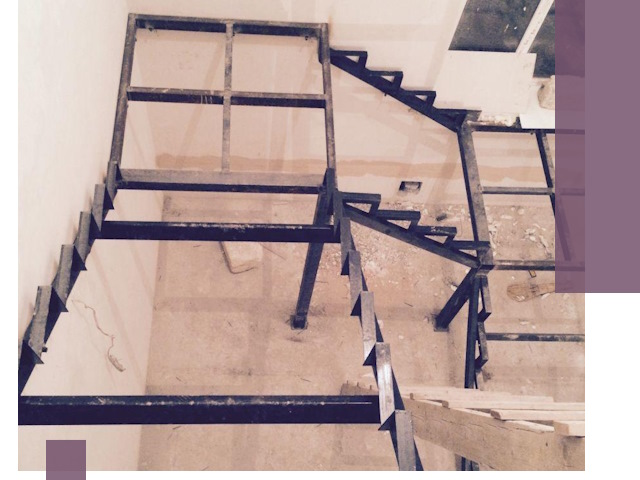 Монтаж лестниц на металлокаркасе в Курчатове быстро и качественно