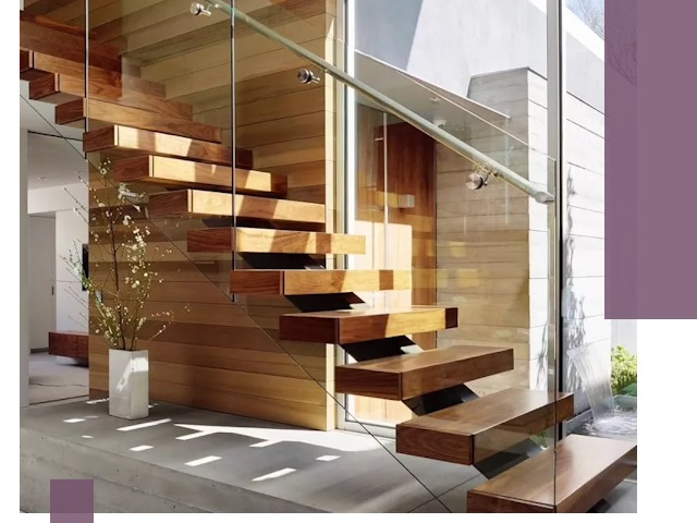 Современные лестницы на заказ в Курчатове — изготовление и монтаж