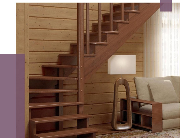 Лестницы эконом класса в Курчатове от 18186 руб. бюджетные решения