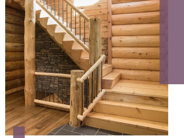 Лестницы в баню под заказ и профессиональный монтаж в Курчатове