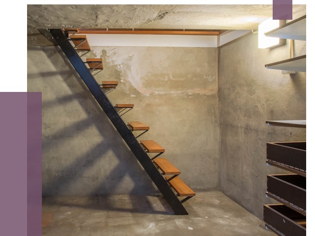 Лестницы в подвал в Курчатове от 13092 руб. — монтаж | ПРОЛЁТ-Крч