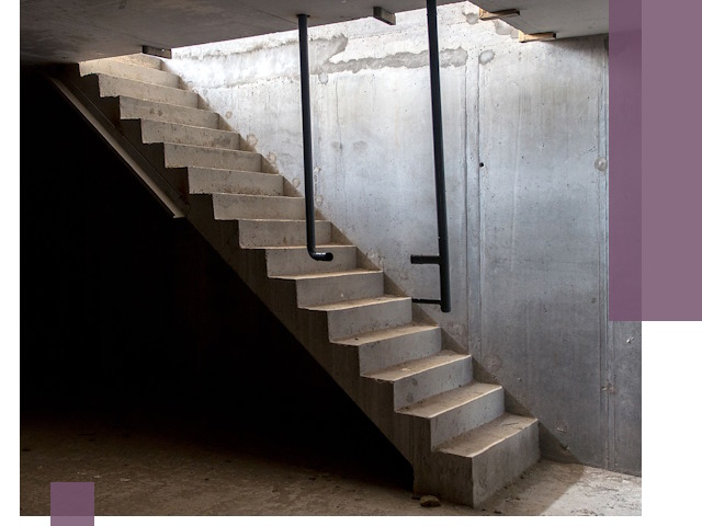 Изготовление и монтаж лестниц в подвале в Курчатове