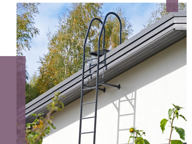 Лестницы на крышу в Курчатове от 19052 руб. — монтаж и монтаж ПРОЛЁТ-Крч