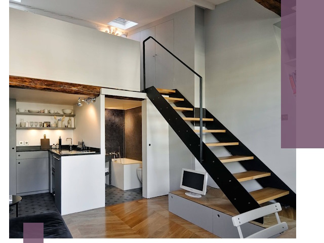 Лестницы на антресоль под ключ в Курчатове — изготовление и монтаж