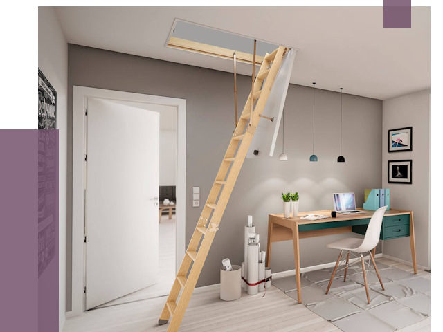 Чердачные лестницы в Курчатове — от 14518 руб. | ПРОЛЁТ-Крч