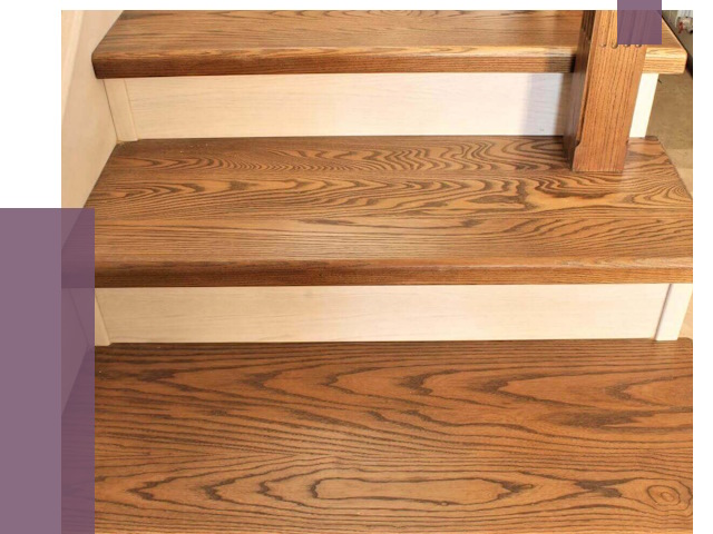 Буковые лестницы под ключ в Курчатове от 12480 руб.