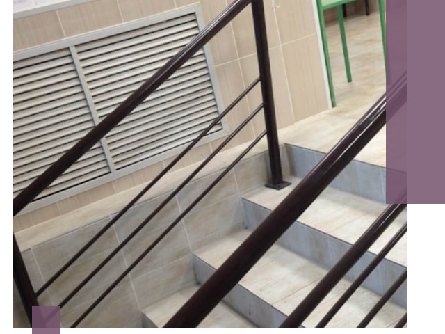 Изготовление перил из металла под ключ в Курчатове