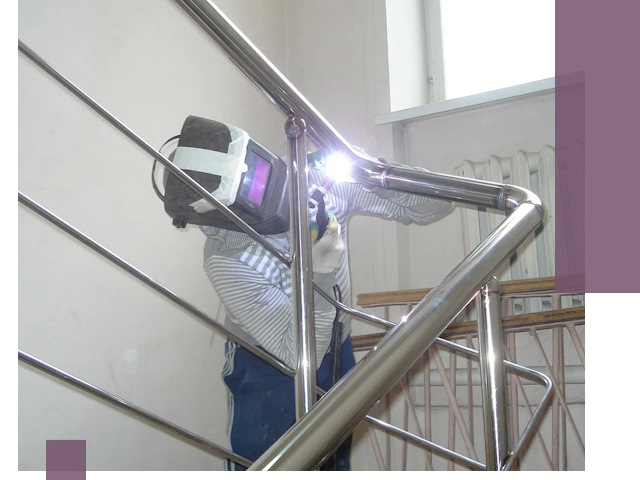 Монтаж перил и ограждений качественно в Курчатове