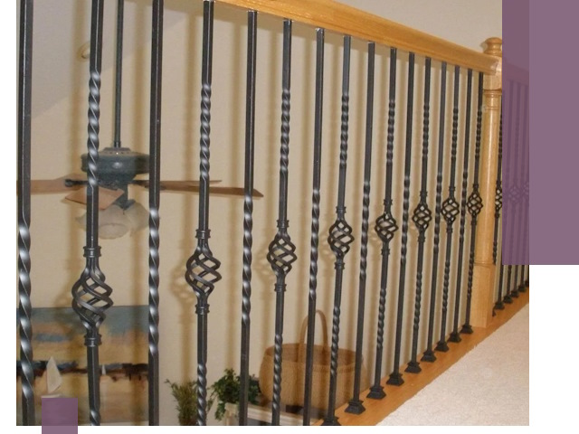 Изготовление и монтаж кованных перил в Курчатове под ключ