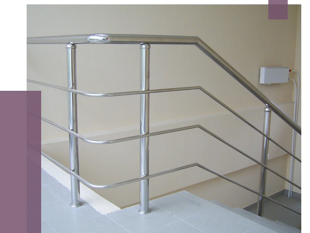 Алюминиевые перила в Курчатове от 6317 руб. под ключ | ПРОЛЁТ-Крч