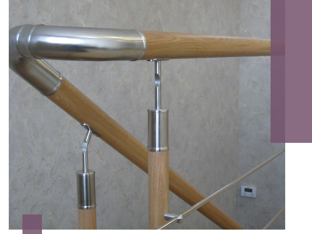 Комбинированные перила на заказ в Курчатове — монтаж и производство