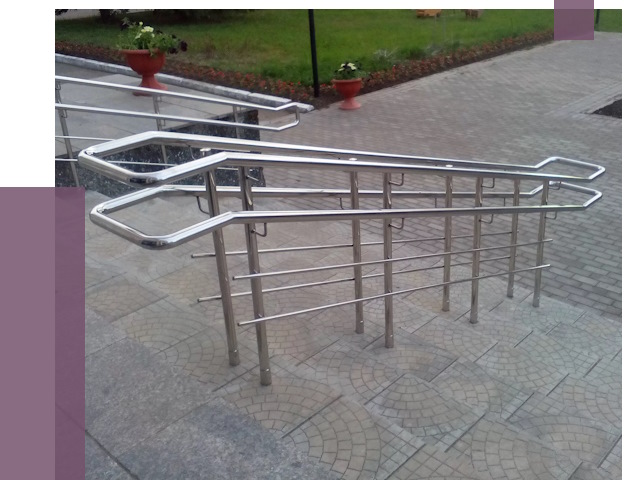 Перила для инвалидов в Курчатове от 7559 руб. под ключ | ПРОЛЁТ-Крч