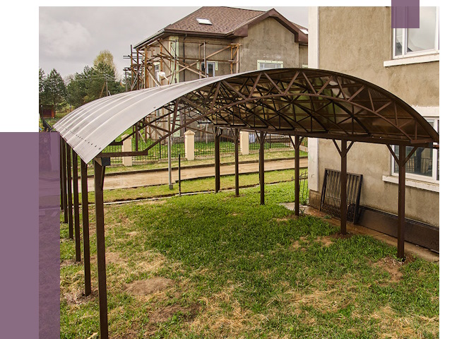 Демонтаж навесов в Курчатове от 4585 руб. — разборка и вывоз | ПРОЛЁТ-Крч