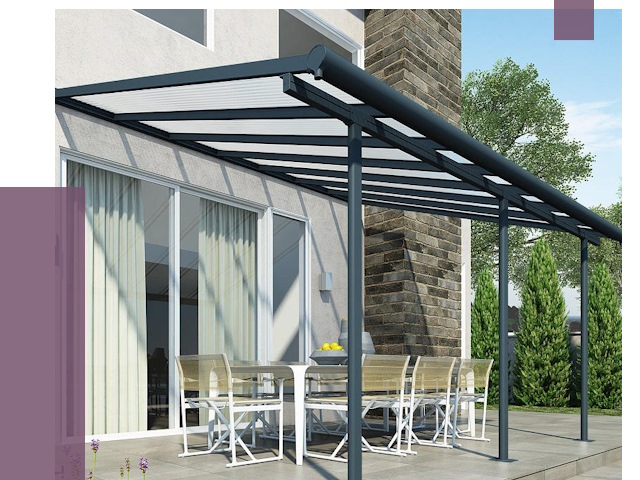 Навесы пристенные в Курчатове от 9067 руб. — монтаж и установка | ПРОЛЁТ-Крч