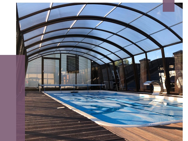 Навесы для бассейна в Курчатове от 16708 руб. под ключ | ПРОЛЁТ-Крч