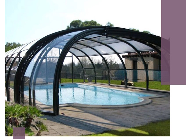 Навесы для бассейна в Курчатове: изготовление и монтаж под ключ
