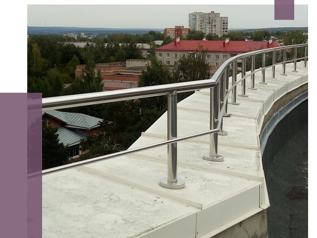 Парапеты и ограждения кровли в Курчатове от 4941 руб. 