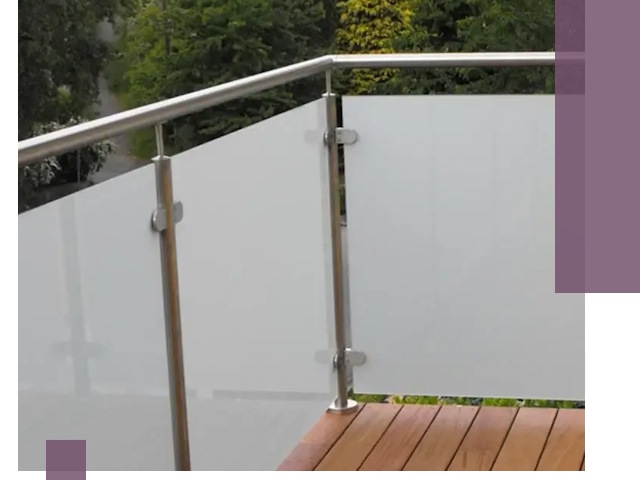 Алюминиевые парапеты для балконов и террас в Курчатове