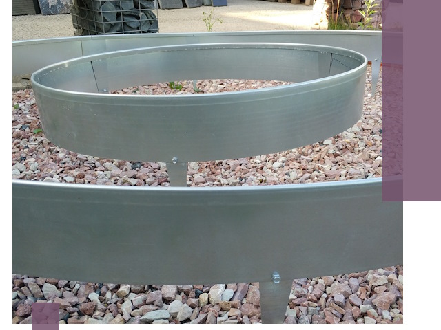 Нержавеющие бордюры под ключ в Курчатове — изготовление и монтаж