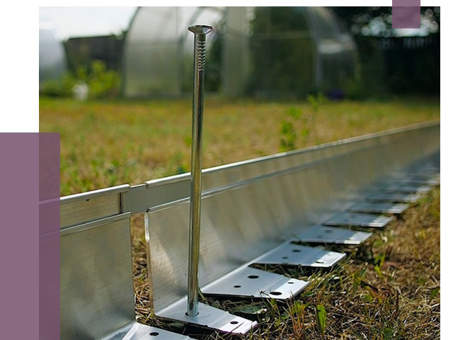 Металлические бордюры для газона в Курчатове от 4279 руб. | ПРОЛЁТ-Крч