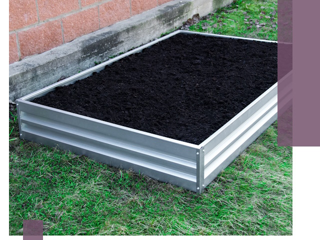 Металлические бордюры для грядок в Курчатове: прочность и аккуратность