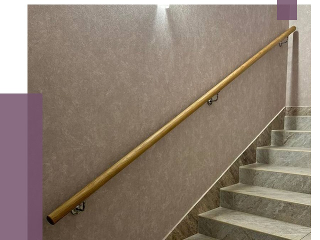 Пристенные поручни в Курчатове под ключ от 3922 руб. 