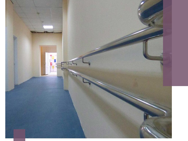 Поручни для инвалидов в Курчатове: изготовление и монтаж