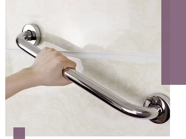 Монтаж поручней для инвалидов в Курчатове качественно и надежно